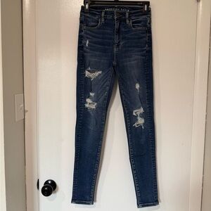 American Eagle Super High Rise Skinny Jeans
